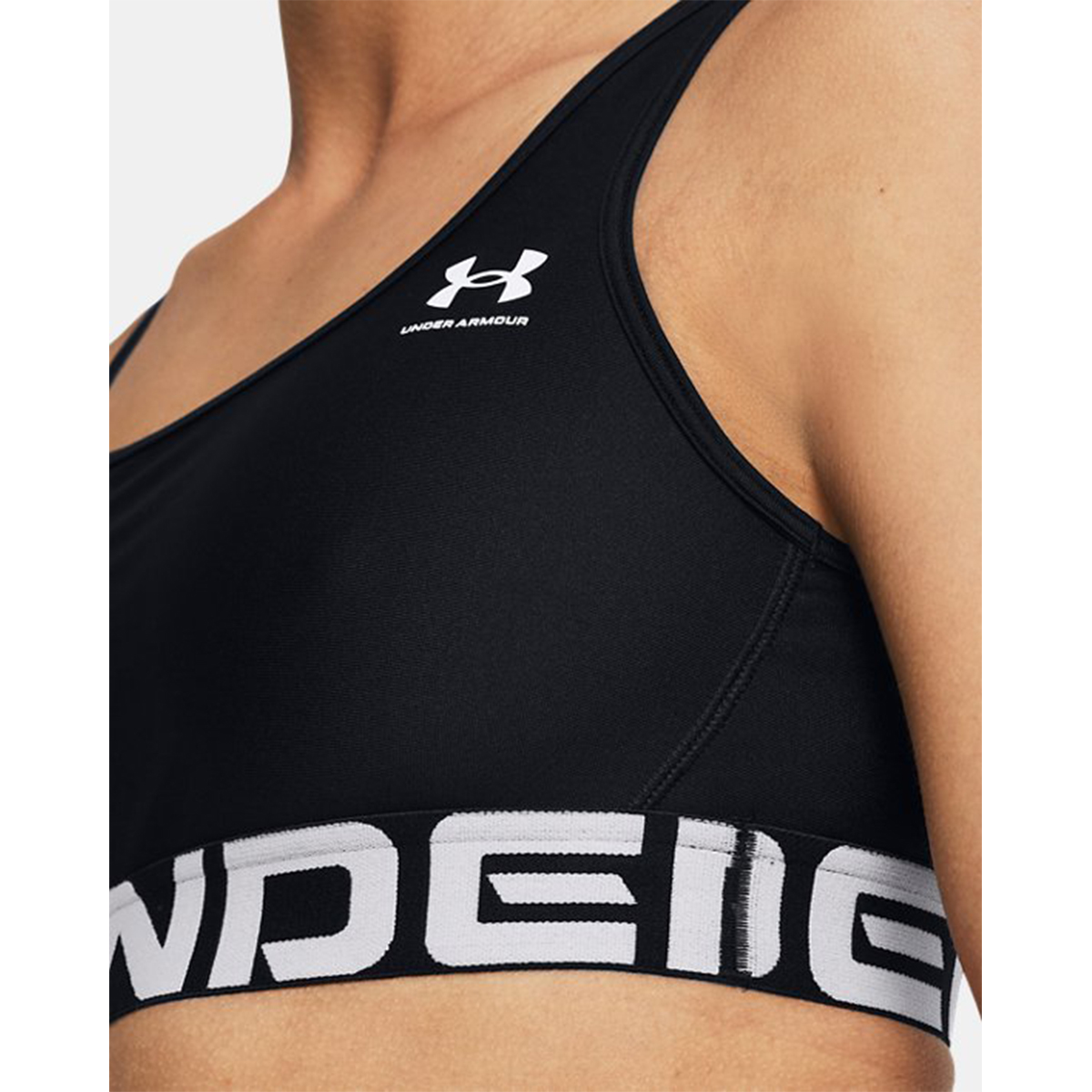 UNDE Reggiseno sportivo HeatGear Armour Mid Branded Black - 6 UNDE Reggiseno sportivo HeatGear Armour Mid Branded Black - 6