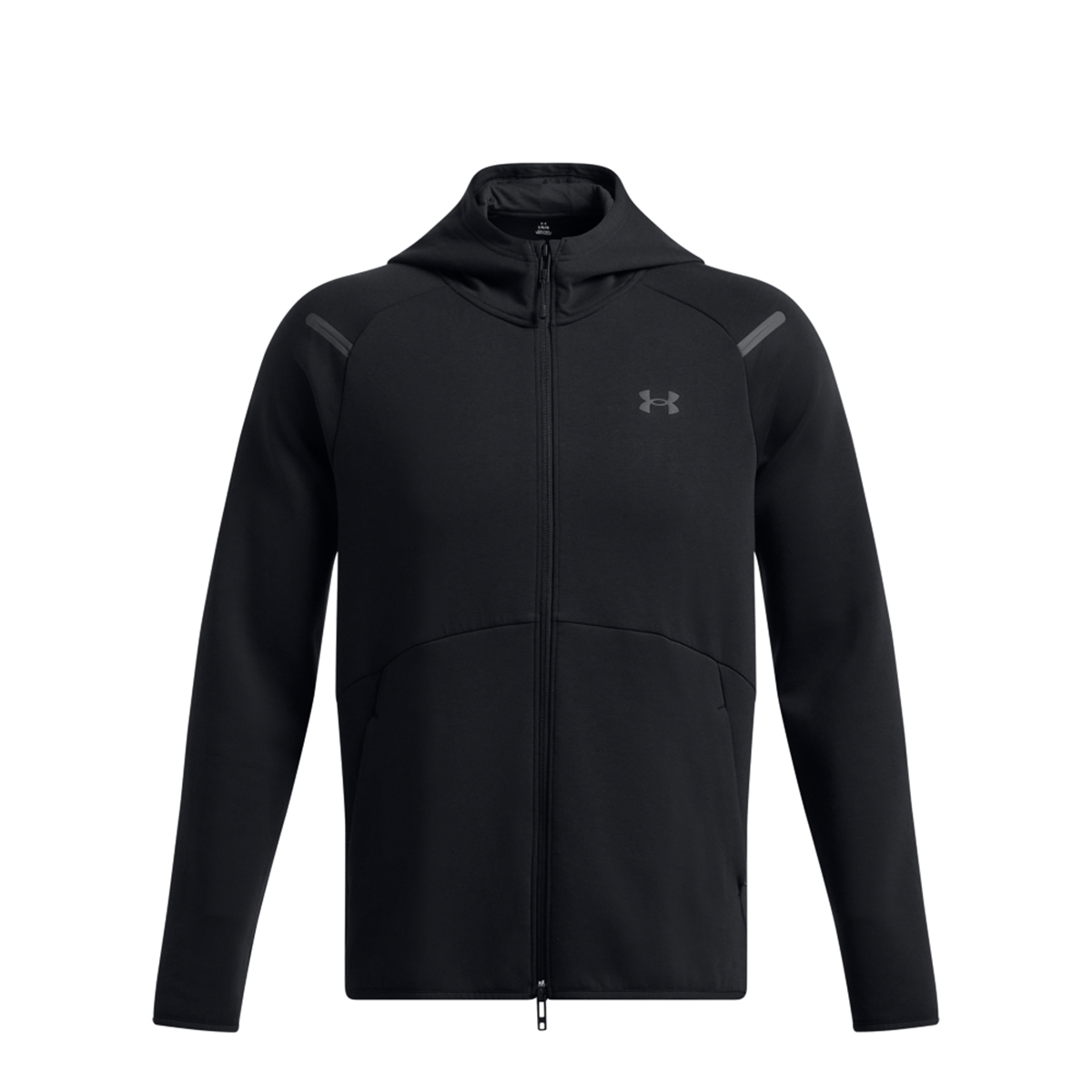 UNDE Felpa UA Unstoppable Fleece Full Zip Black - 1 UNDE Felpa UA Unstoppable Fleece Full Zip Black - 1