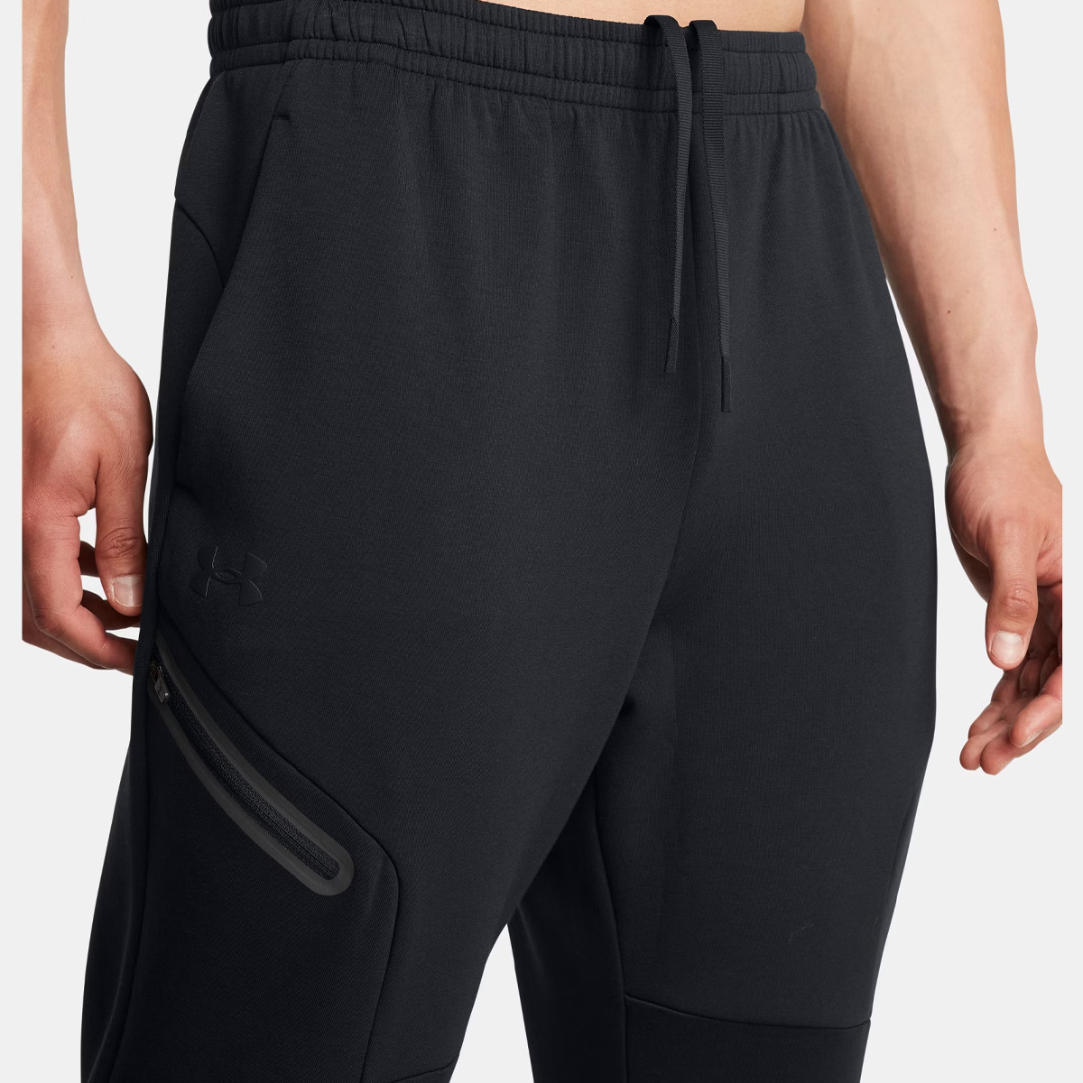 UNDE Pantaloni UA Unstoppable Fleece Black - 5 UNDE Pantaloni UA Unstoppable Fleece Black - 5