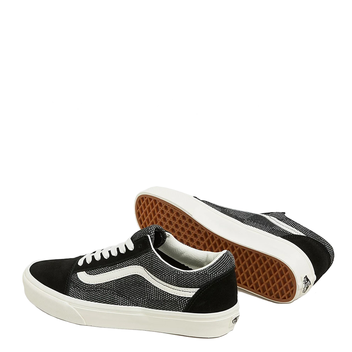 VANS Sneakers Old Skool Denim Check Black - 2