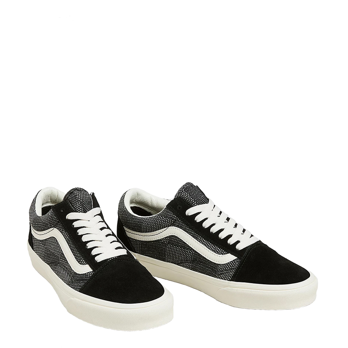 VANS Sneakers Old Skool Denim Check Black - 4