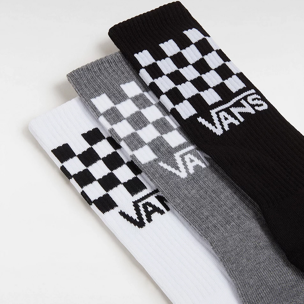 VANS Calzettoni Classic Check Black White - 2 VANS Calzettoni Classic Check Black White - 2