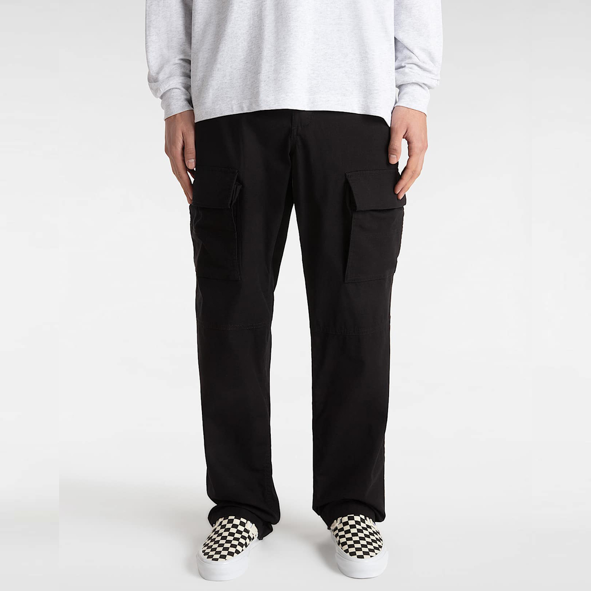 VANS Pantaloni Fatigue Cargo Loose Tapered Black - 3 VANS Pantaloni Fatigue Cargo Loose Tapered Black - 3