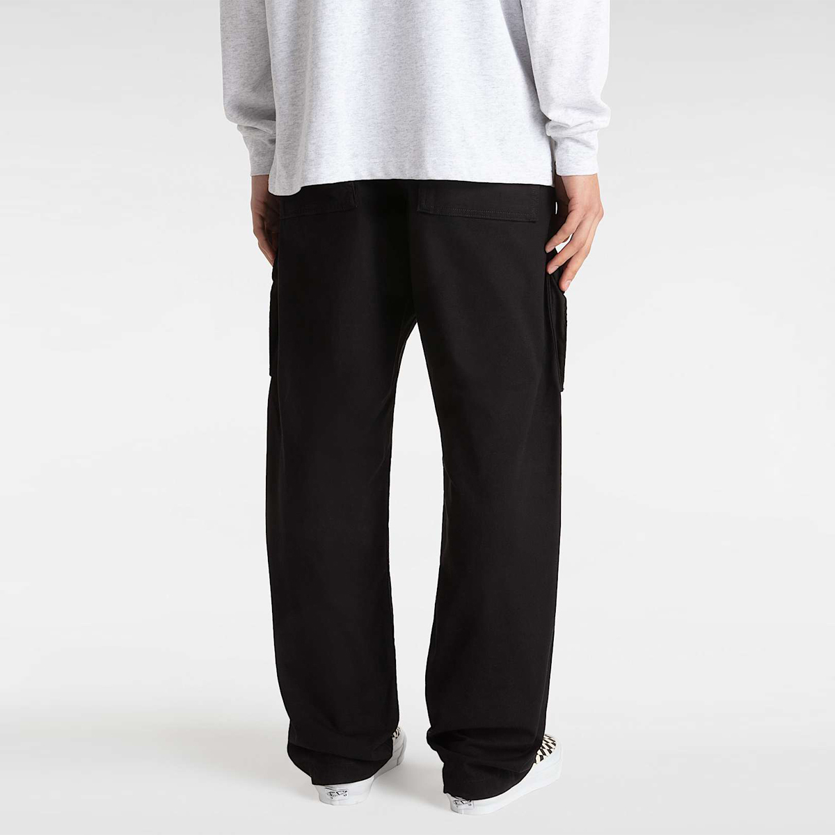 VANS Pantaloni Fatigue Cargo Loose Tapered Black - 4 VANS Pantaloni Fatigue Cargo Loose Tapered Black - 4