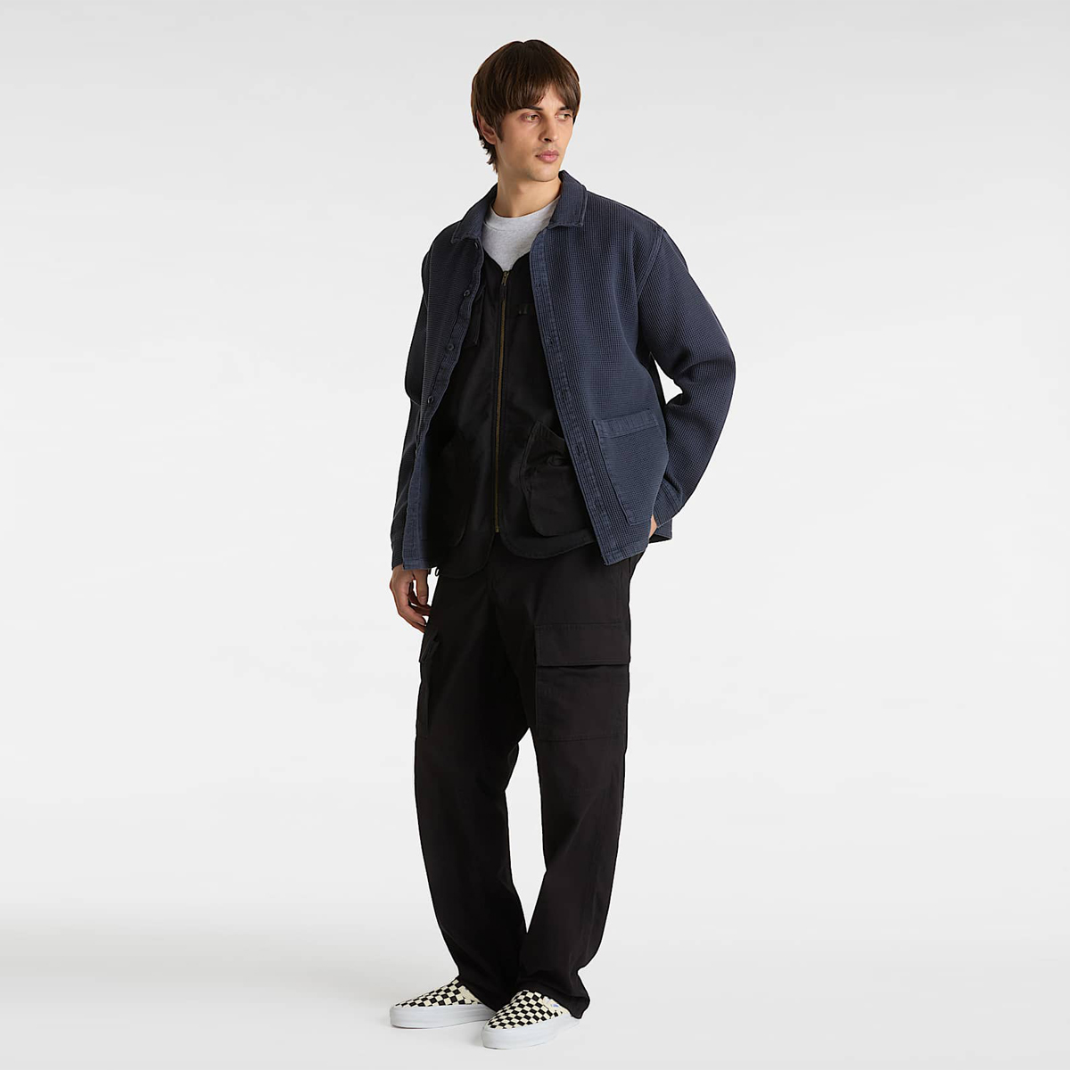VANS Pantaloni Fatigue Cargo Loose Tapered Black - 6 VANS Pantaloni Fatigue Cargo Loose Tapered Black - 6