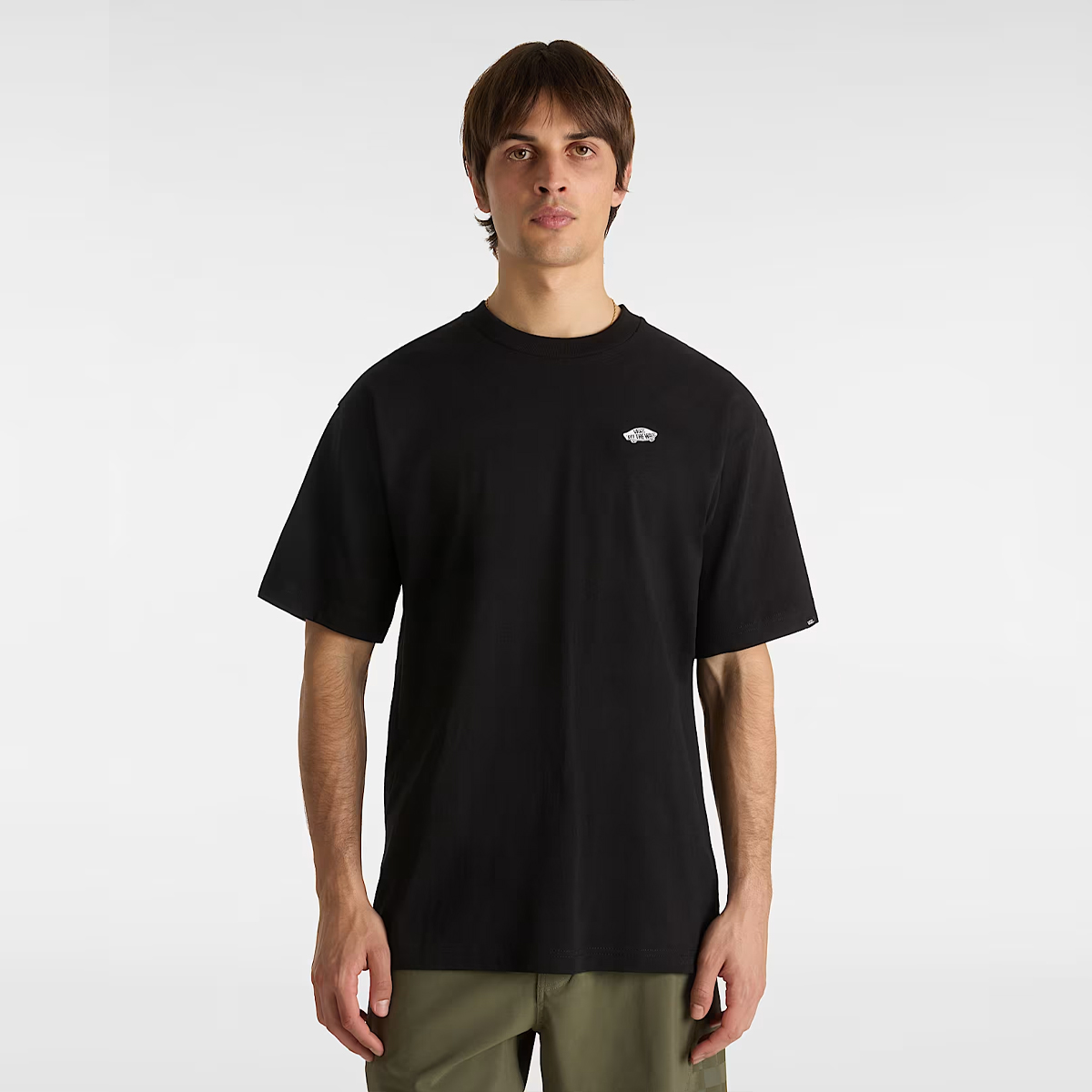 VANS T-Shirt Style 76 II Black White - 3