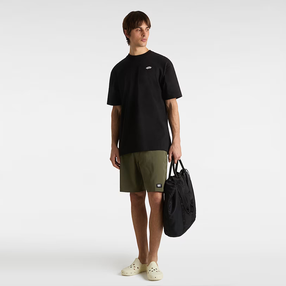 VANS T-Shirt Style 76 II Black White - 5