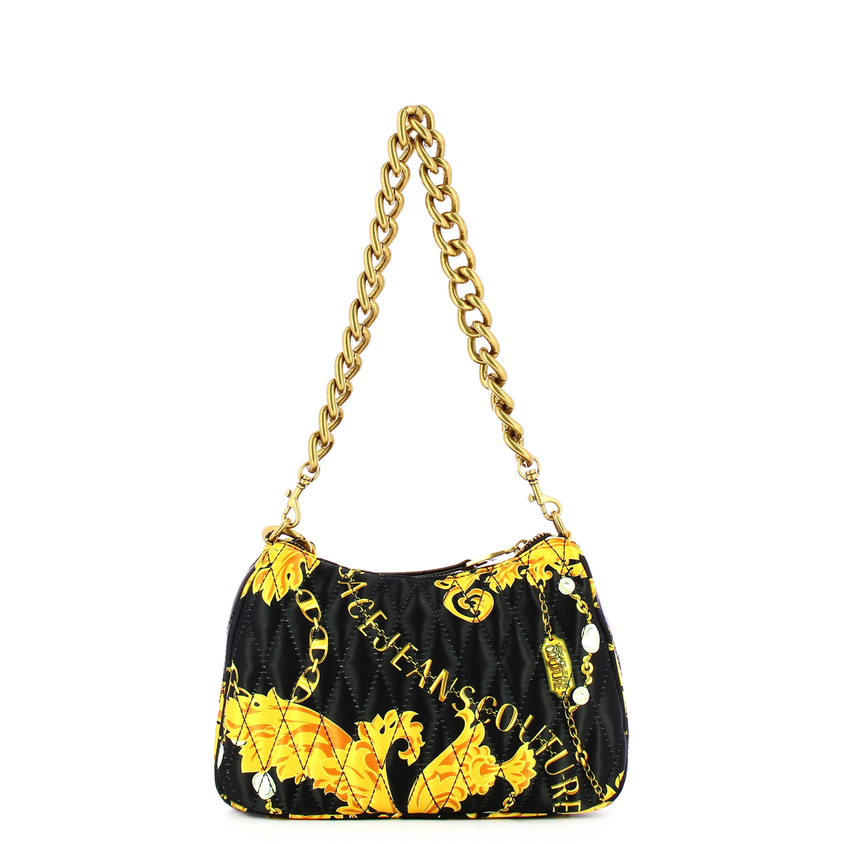 Versace Jeans Couture Borsa a spalla Thelma Soft Black Gold - 3 Versace Jeans Couture Borsa a spalla Thelma Soft Black Gold - 3