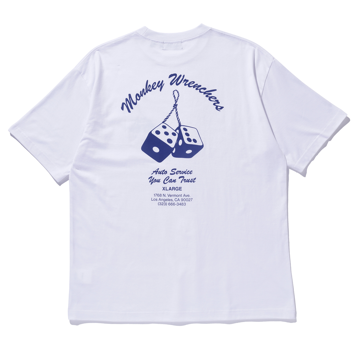 XLAR T-Shirt Monkey Wrenchers White - 2 XLAR T-Shirt Monkey Wrenchers White - 2