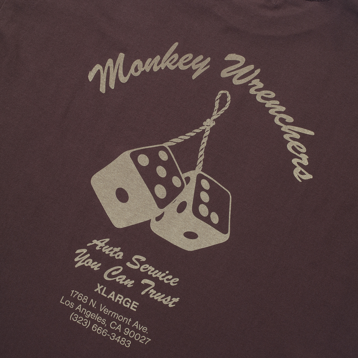 XLAR T-Shirt Monkey Wrenchers White - 4 XLAR T-Shirt Monkey Wrenchers White - 4
