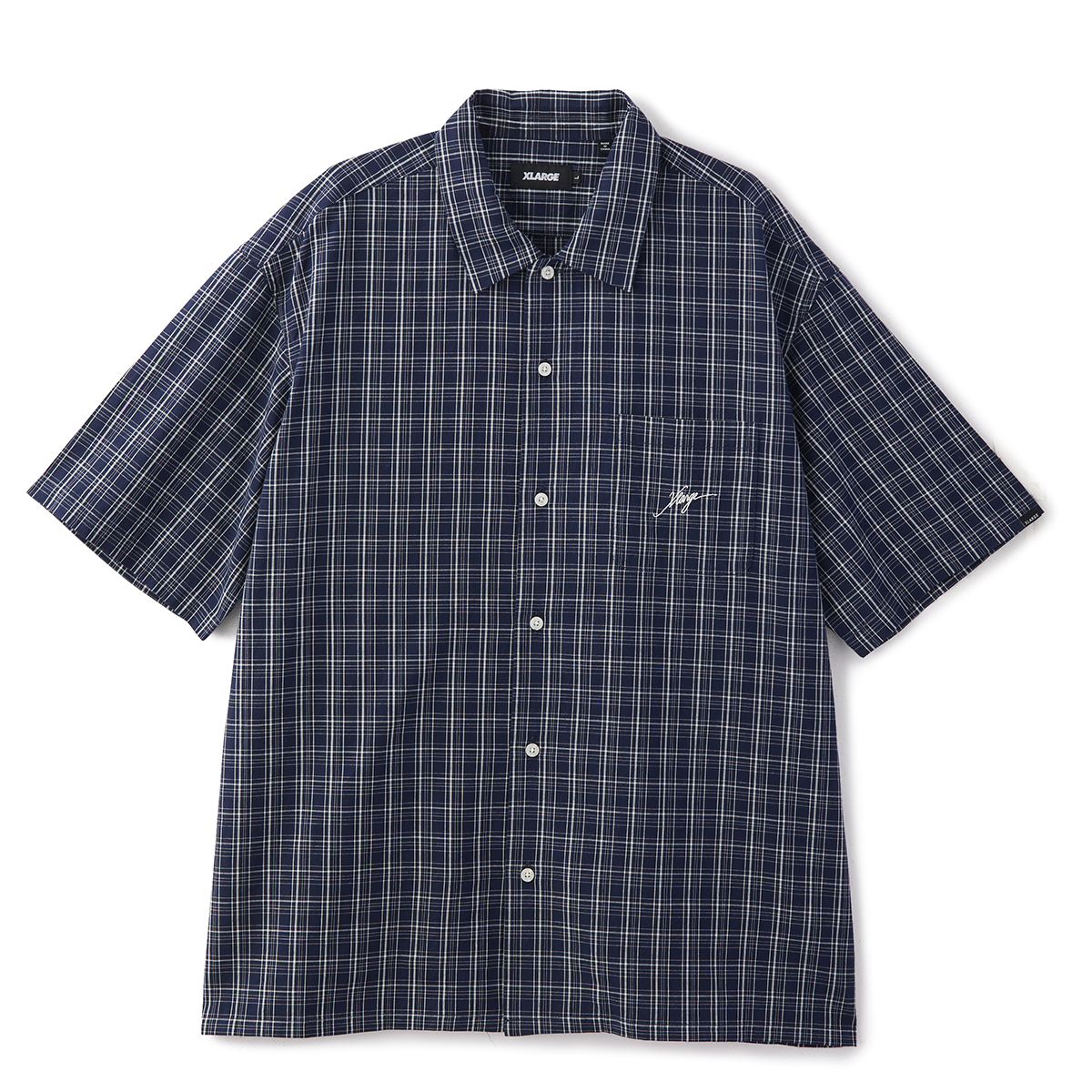 XLAR Camicia Embroidered Navy - 1 XLAR Camicia Embroidered Navy - 1