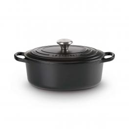 Le Creuset Cocotte Ovale 29 cm Nero - 1