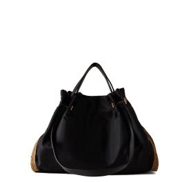 Shopper New Orbit Large OP Naturale Nero