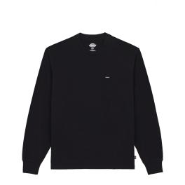 Maglietta a Maniche Lunghe Clancy Heavyweight Black