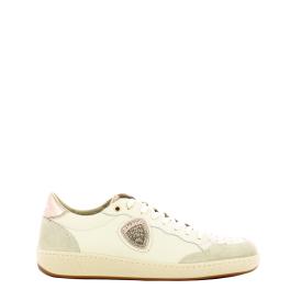 Sneakers Olympia 11 suede White Nude
