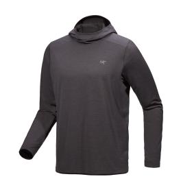 Arc'Teryx Felpa con cappuccio Cormac Black Heater - 1