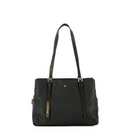 Borbonese Borsa a spalla Medium Dark Black - 1