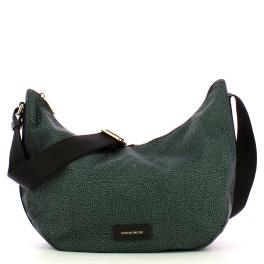 Borbonese Tracolla Luna Bag Medium Peltro - 1