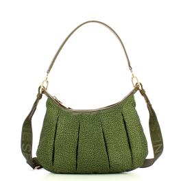 Borbonese Sottospalla Hobo Small Verde Militare - 1