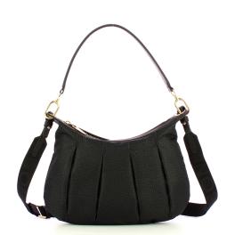 Borbonese Sottospalla Hobo Small Dark Black - 1