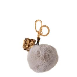 Borbonese Portachiavi Charm Dado Nuvola OP Naturale - 1