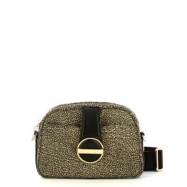 Borbonese Camera Case Eclipse Small OP Naturale Nero - 1
