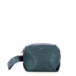 Borbonese Portacosmetici in Nylon Riciclato Denim - 1