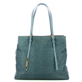 Borbonese Borsa a spalla Large Denim - 1