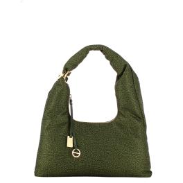 Borbonese Hobo Bag Twinnie Small Alloro - 1