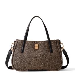 Borbonese Borsa a mano Cahier Medium OP Naturale Medium - 1