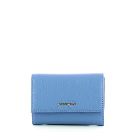 Coccinelle Portafoglio Metallic Soft Azul - 1
