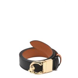 Coccinelle Cintura C-Me Bicolor Noir Cuir - 1
