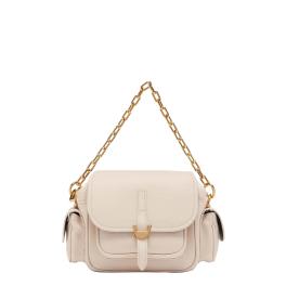 Coccinelle Borsa a mano Campus Mini Lambskin White - 1