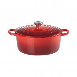 Le Creuset Cocotte Rotonda Evolution 24 cm Ciliegia - 1