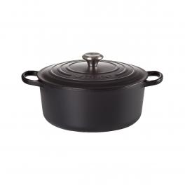 Le Creuset Cocotte Rotonda Evolution 22 cm Nero Matt - 1