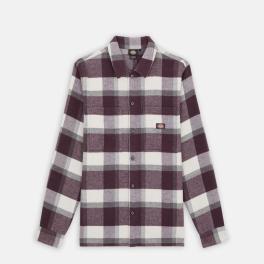 Dickies Camicia Plaid Coaling Plum Perfect - 1