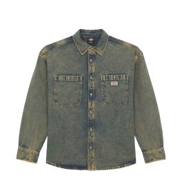 Dickies Camicia di Jeans Houston Yellow Fade Ind - 1