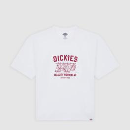 Dickies T-Shirt Laundry Boxy White - 1