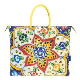 Gabs Borsa G3 L Vela Ceramica Fiori - 1