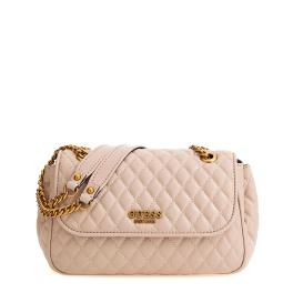 Guess Borsa a spalla trapuntata Maila Nude - 1