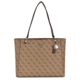 Guess Shopper Noelle Latte Logo Brown - 1