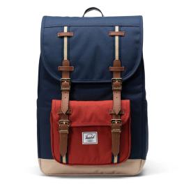 Herschel Supply Zaino Little America 16.0 Black Iris Red Ochre Twill - 1