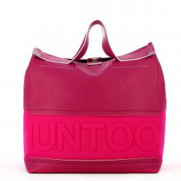 Iuntoo Shopper XXXL con logo in rilievo Pratica - 1