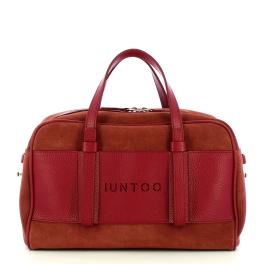 Iuntoo Bauletto Piccolo Camoscio Bordeaux - 1