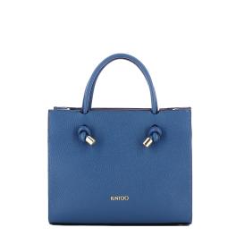 Iuntoo Borsa a mano Piccola Nodo Armonia Bluette - 1
