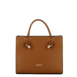 Iuntoo Borsa a mano Piccola Nodo Armonia Cuoio - 1