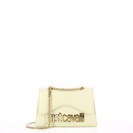 Just Cavalli Mini Borsa a spalla Metal Lettering White - 1