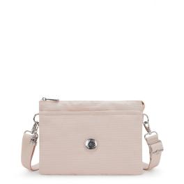 Kipling Tracolla Riri L Pink Pearl Jacquard - 1