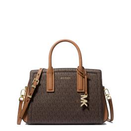 Michael Kors Borsa a mano Laila Piccola Brown Acorn - 1