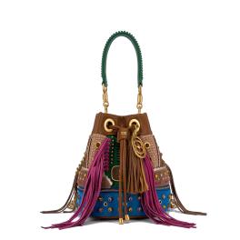 La Carrie Borsa a Secchiello Ficus Multicolor - 1